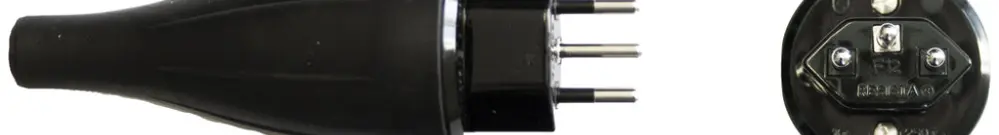 Spina mobile resista T12 nero 