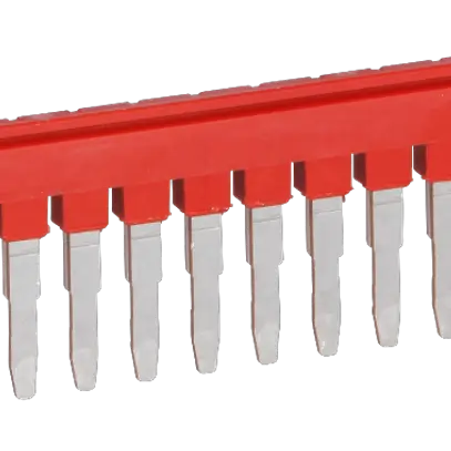 Ponticello ad innesto 5mm 20L rosso CLIPLINE 