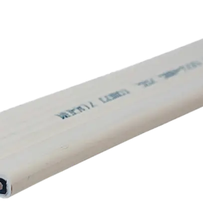 Cavo piatto Woertz Combi 5×2.5+2×1.5mm² senza alogeni bianco Cca 
