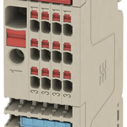 Klemmenleiste Weidmüller SET AAP13 5P 0.5…6mm² 41A 250V push-in beige 