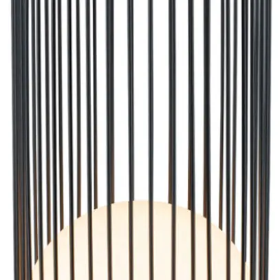 Lampadaire LED SLV GRID IP44/65 8W 500lm 2700K noir 