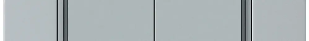Poussoir KNX ENC KPR 6×touches 6×points actionnables LED gris 