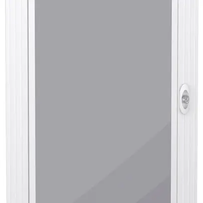 Porte SE PrismaSeT XS p.6×24UM fenêtre en verre cadre blanc 550×1050×20mm 
