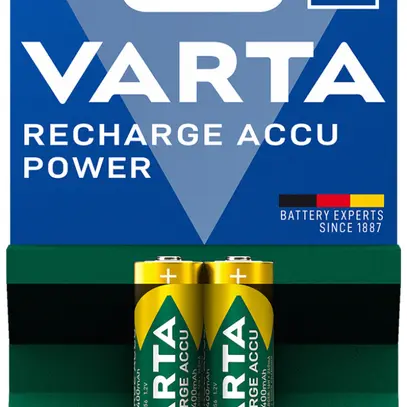 Accu VARTA Power NiMH HR06/AA, 2.4Ah blister à 2 pièces 