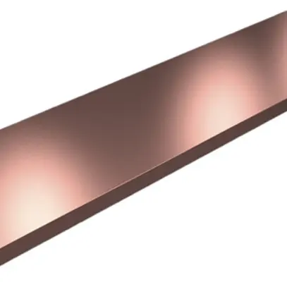 Conduttore piatto Rittal SV 9686.584 rame E-Cu 300×80×10mm 2pz 