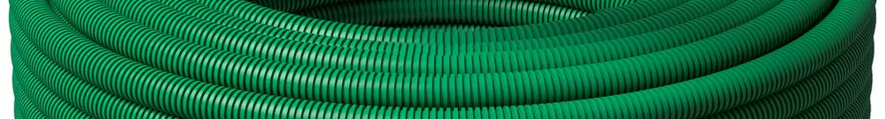 Installationsrohr vorverdrahtet KRFWG PM M20 grün mit U72 1×4×0.5mm² Kabel 