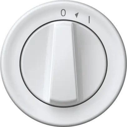 Pulsante rotativo origin 1P 0<1 1P 0<1 10A 230V 60×60mm bianco 