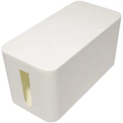 Boîte de protection câbles VALUE, 235×115×120mm, matière synthétique blanc 