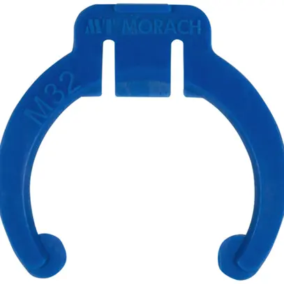Graffa fermatubo MT Crallo-Rohr-Fix M32 blu 