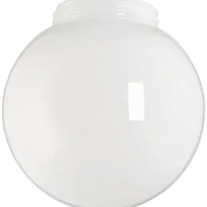 Vetro filettato Roesch sfero filetto 99mm Ø180mm opale lucido 