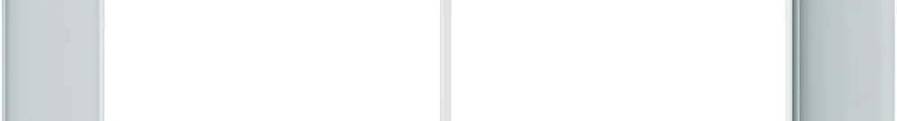 Intestazione INC EDIZIO.liv prestige SNAPFIX® 1×2 94×154mm specchio satin 