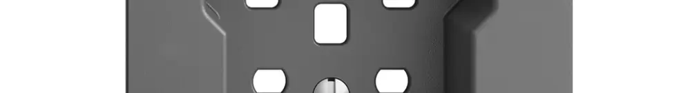 Placca frontale EDIZIOdue T25 grigio scuro 