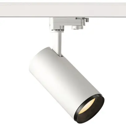 Spot LED SLV 3~ NUMINOS M PHASE 20W 1925lm 2700K 24° Ø85×185mm blanc 