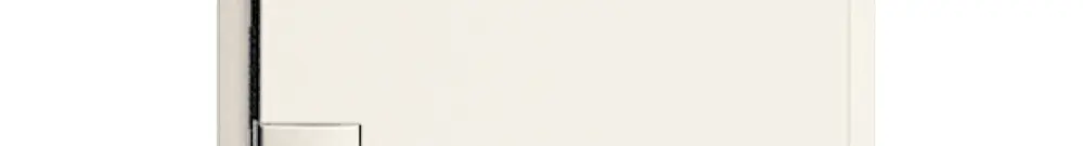 Kit frontal ON-OFF 1c/1t ZEP 60×60mm blanc 