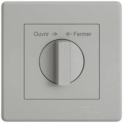 UP-Montageset EDIZIO.liv SNAPFIX® f.Schwenktaster m.Griff Ouvrir → ← Fermer hgu 