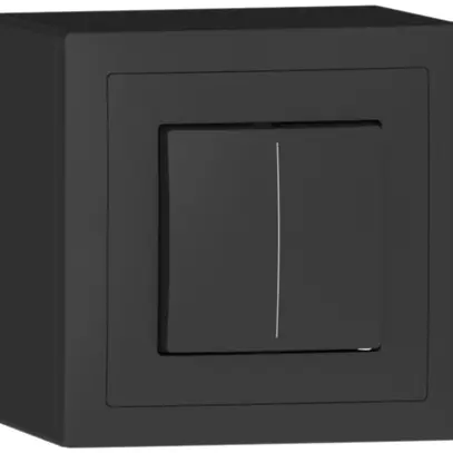 Senseur poussoir AP ABB Sidus KNX Basic 1/2, anthracite 