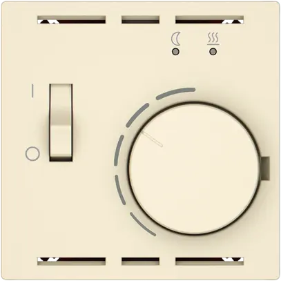 Raumthermostat EDIZIO.liv SNAPFIX® f.elektrische Bodenheizungen cr 