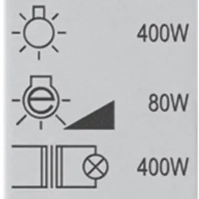 Élément de puissance AMD Theben 400W pour DMG 2 T KNX 
