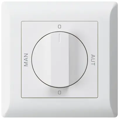 Interrupteur rotatif ENC 0-Man-0-Aut. kallysto.line 2/1L blanc avec manette 