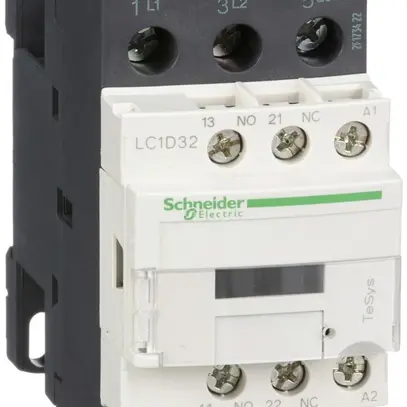 Contattore Schneider Electric LC1D32B7 24V/50/60Hz 1Ch+1cont.32A TeSys 