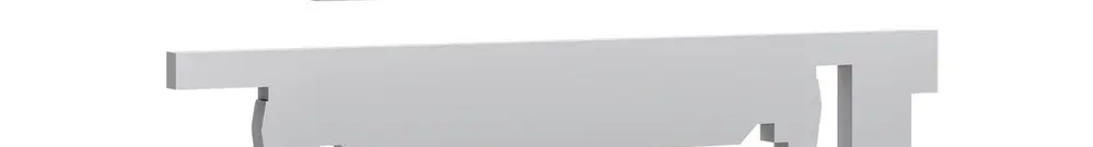 Paratia Schneider Electric PrismaSeT XL 21×123×4mm materiale sintetico 