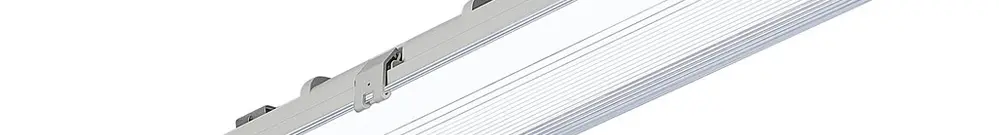 Feuchtraumleuchte Sylvania SYLPROOF G13 2×6.6W 1500lm 865 IP65 670×99mm grau 