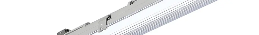 Luminaire p.locaux hum.Sylvania SYLPROOF G13 1×6.6W 750lm 865 IP65 670×65mm gr 