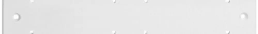 Intestazione NUP Feller NEVO, 4×2, per apparecchi N.CO, bianco 