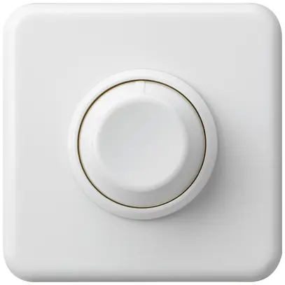 Kit frontal basico pour variateur blanc 86×86mm 