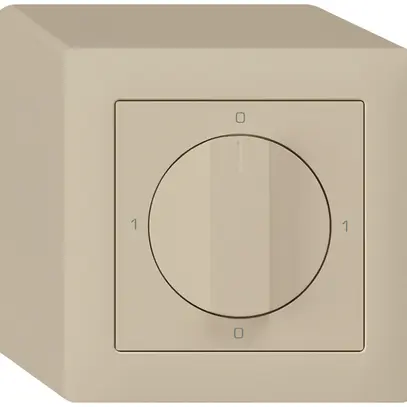 Interrupteur rotatif AP kallysto 2/1L beige 0-A-0-H avec manette 