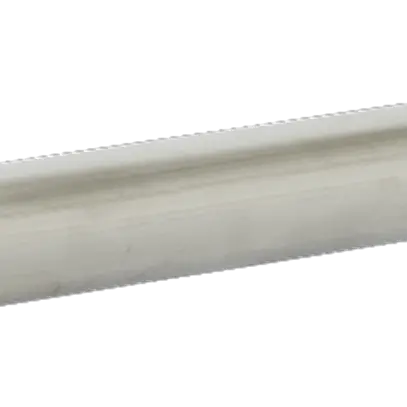 Tubo alu M25 senza filetto, non piegabile 