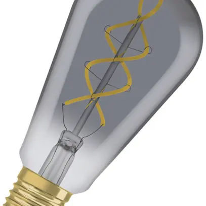 Lampada LED LEDVANCE Vintage Edison E27 4W 140lm 1800K Ø64×143mm fumé 