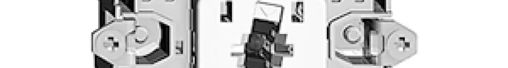 Inserto interrut.pulsa.lumi.FH 6/1L orient. LED bianco 