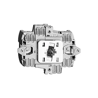 Inserto interrut.pulsa.lumi.FH 6/1L orient. LED blu 