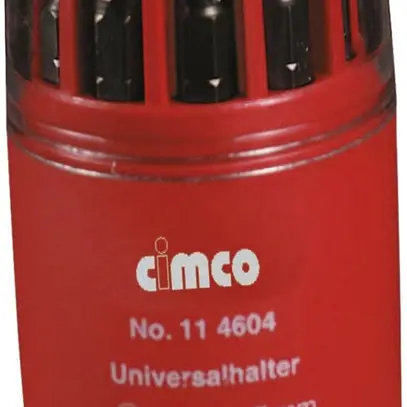 Jeu d'embouts standard CIMCO 10 pièces, plat/PH/PZ, support universel 