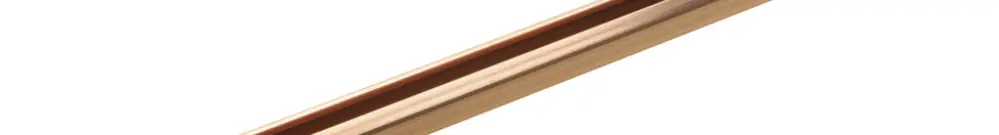 Barre profilée Cu EN 50035-G32 L=2m 