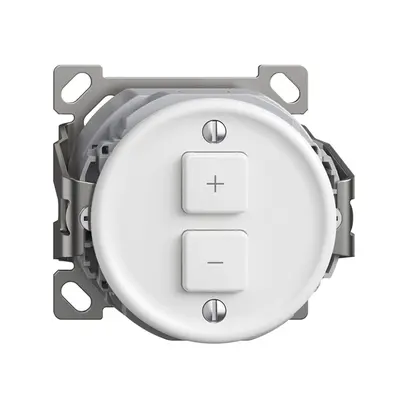 Variateur Uni-LED AP 1K/2T Sdue Wiser blanc 