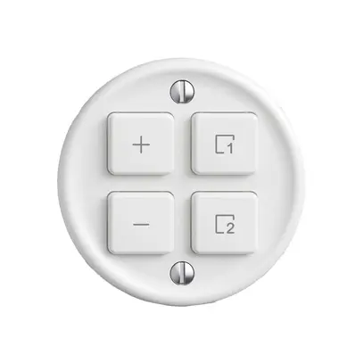 Kit di montaggio STANDARDdue Wiser SNAPFIX® p.dimmer 1c scena 4T bi 