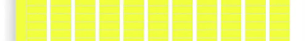 Étiquette p.marqueur d'appareil WM LaserMark MT300 auto-adhésive 15.2×6mm jaune 