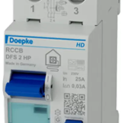 Interrupteur différentiel DOEPKE DFS 2 HP 2P 230V 25A 0.03A B+ 6kA 2UM 