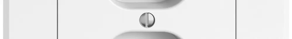 Kit di montaggio INC EDIZIO.liv SNAPFIX® per presa 2×T13 separata shutter bi 