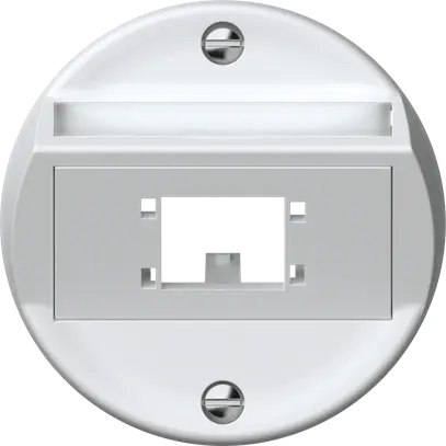 Scatola di raccordo origin cat.6 obliquo 60×60mm bianco 