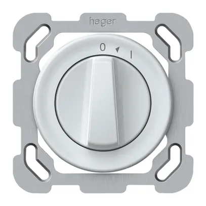 Pulsante rotativo INC origin 1P 0<1 1P 0<1 10A 230V 77×77mm bianco 