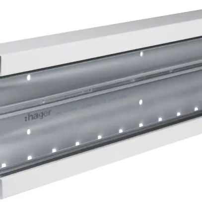 Brüstungskanal tehalit BRS 170×65×2000mm Oberteil 120 Stahl verkehrsweiss 