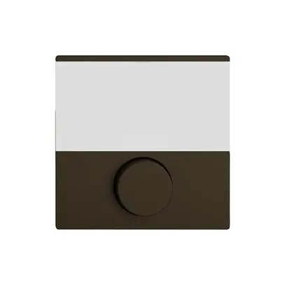 Kit de montage EDIZIO.liv SNAPFIX® pour sonnerie avec porte-étiquette br 