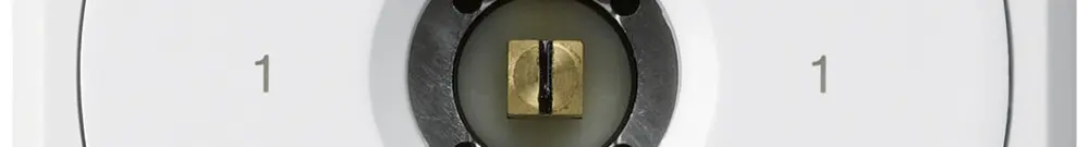 Interruttore a chiave quadrata INC robusto senza coperchio 0/3P bianco 
