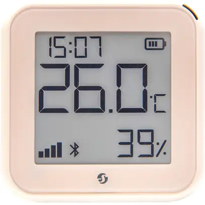 Multicapteur RF AP Shelly H&T Gen3 Bt/Wi-Fi 0…40°C 70×70×26mm ivory 