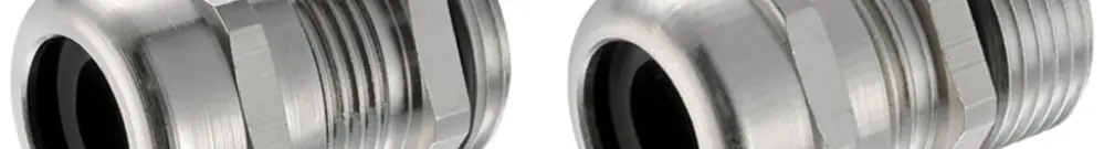 Kabelverschraubung WADI AB, M25 für Kabel Ø12…19mm 15mm Messing vernickelt IP68 