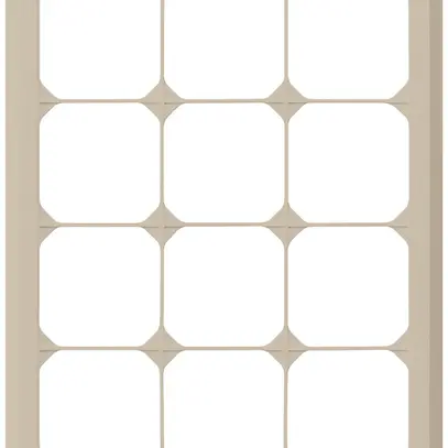 Cadre de recouvrement ENC kallysto.line 4×3 beige vertical 272×212mm 