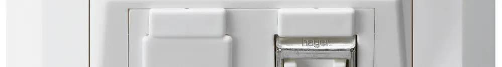 Kit de montage ENC kallysto.line C cat.6 1RJ45/s blanc 